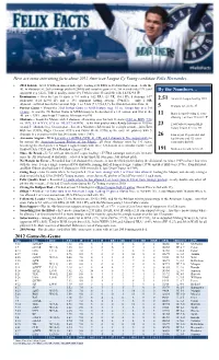 2012 Game-By-Game by the Numbers…