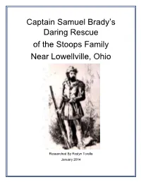 Captain Samuel Brady's Daring Rescue of the Stoops Family Near