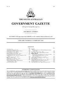 Government Publishing SA So As to Be Received No Later Than 4 P.M