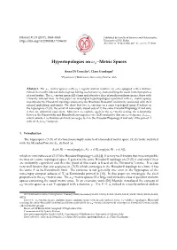 Hypertopologies on Ωµ −Metric Spaces