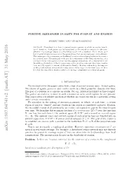 Positive Alexander Duality for Pursuit and Evasion