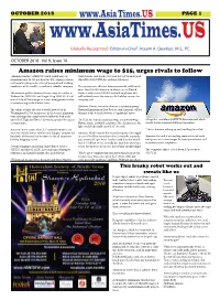 Times.US PAGE 1 Globally Recognized Editor-In-Chief: Azeem A