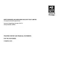 Trustees' Report and Financial Statements Year Ended 31 March