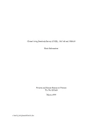 Basic Information Document