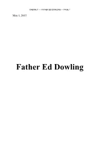 Father Ed Dowling — Page 1