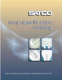 Lamp Specification Catalog