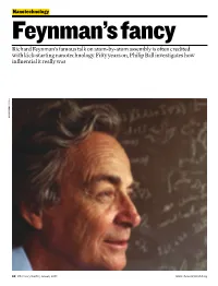 Richard Feynman's Famous Talk on Atom-By-Atom Assembly Is Often