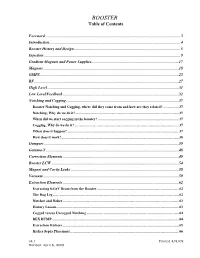 Booster Rookie Book Typical Kicker Layout