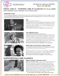 Glbtq Revivals and Classics
