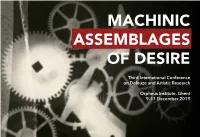 Machinic Assemblages of Desire