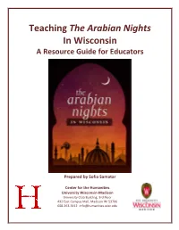 Teaching the Arabian Nights in Wisconsin a Resource Guide for Educators