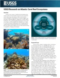USGS Research on Atlantic Coral Reef Ecosystems