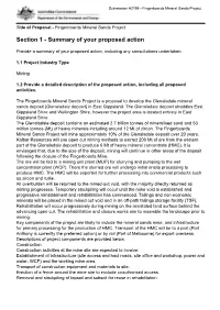 EPBC Act Referral