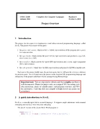 Project Overview 1 Introduction 2 a Quick Introduction to SOOL