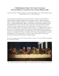 A Multidisciplinary Study of the Tongerlo Last Supper 0722