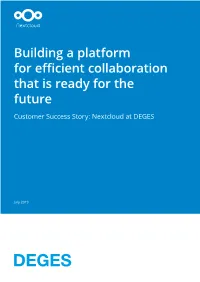 Building a Platform for Efficient Collaboration That Is Ready for the Future