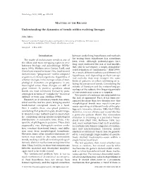 Understanding the Dynamics of Trends Within Evolving Lineages
