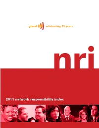 2011 Network Responsibility Index