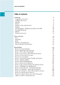 Table of Contents