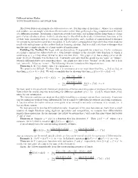 Differentiation Rules
