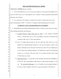 Agp Declaration to Have Tro Removed