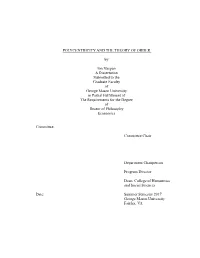 Polycentricity and the Theory of Order