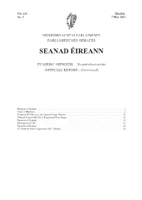 Seanad Éireann