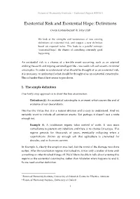 Existential Risk and Existential Hope: Definitions