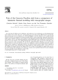 Fate of the Cenozoic Farallon Slab from a Comparison of Kinematic Thermal Modeling with Tomographic Images