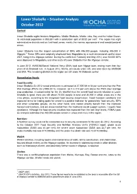 Lower Shabelle – Situation Analysis October 2012
