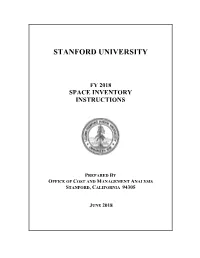 Space Inventory Instructions