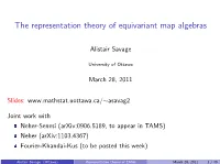 The Representation Theory of Equivariant Map Algebras