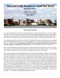 Psalm 23 • Part 1