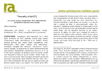 Sexuality Is Fluid''[1] a Close Reading of the First Two Seasons of the Series, Analysing Them from the Perspectives of Both Feminist Theory and Queer Theory