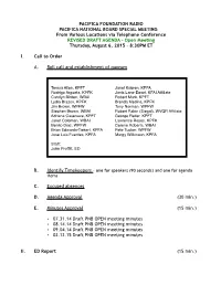 08.06.15 Revised Draft PNB OPEN Agenda.Pages