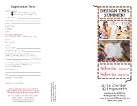 Design This Summer!