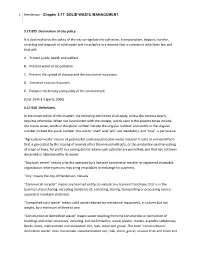 1 Henderson ‐ Chapter 5.17 SOLID WASTE MANAGEMENT
