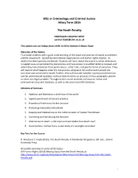 Brief Description of the Course and Introduction for the 10 Minutes Talk…