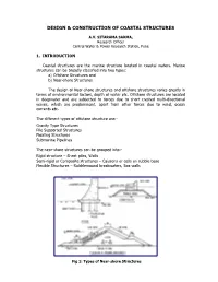 Design & Construction of Coastal Structures