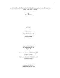 Gender and Consent in Supernatural Fanfiction's Alpha/Beta/Omega