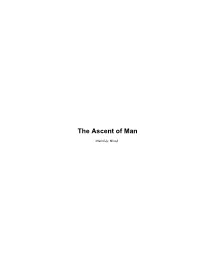 The Ascent of Man