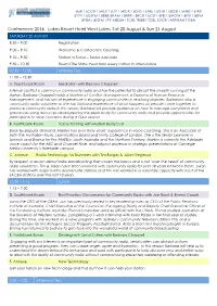 Conference Program