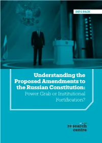 INFO PACK Understanding the Proposed Amendments to The