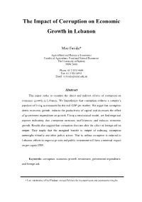 Phd Thesis, That Is, the Theoretical Model, Estimation Results and Policy Implications