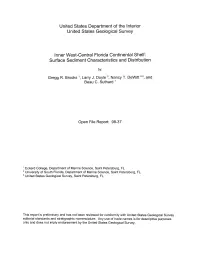 Surface Sediment Characteristics and Distribution