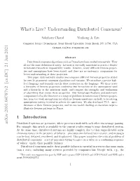 Understanding Distributed Consensus
