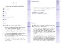 Week 7 Arrays, Lists, Pointers and Rooted Trees General Remarks
