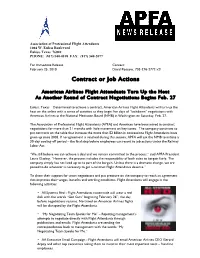 APFA Feb Lockdown Release