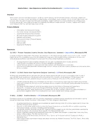 Charlie Fisher » User Experience Architect & Creative Director » Anothercreative.Com