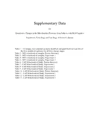 Supplementary Data